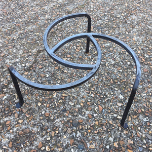 Forged campfire trivet