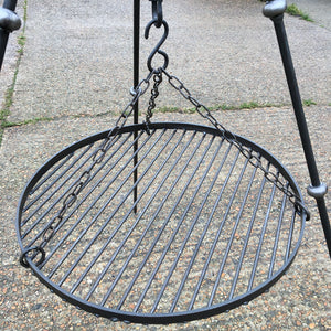 Rimmed Hanging Grill - Campfire Cookshop